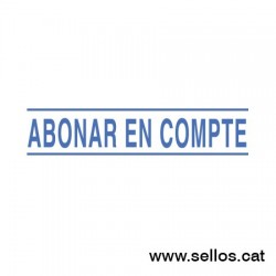 Formula Comercial TRODAT Abonar en cuenta