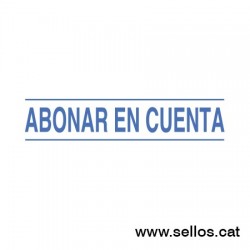 Formula Comercial TRODAT Abonar en compte