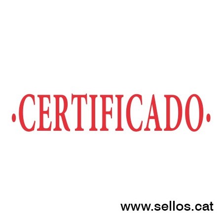 Formula Comercial TRODAT Certificado