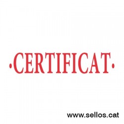 Formula Comercial TRODAT Certificado