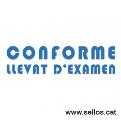 Formula Comercial TRODAT Conforme salvo examen