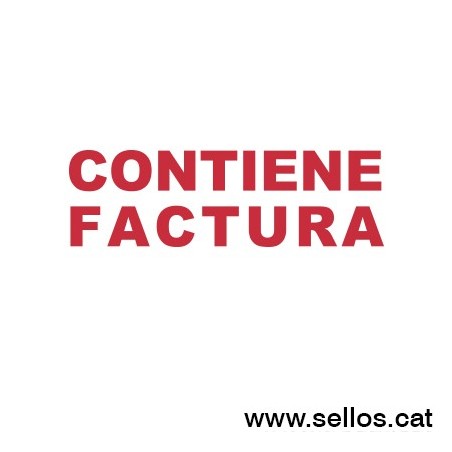 Formula Comercial TRODAT Conté factura