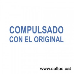 Formula Comercial TRODAT Compulsat amb l'original