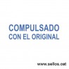 Formula Comercial TRODAT Compulsat amb l'original