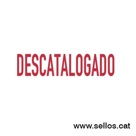 Formula Comercial TRODAT Descatalogado