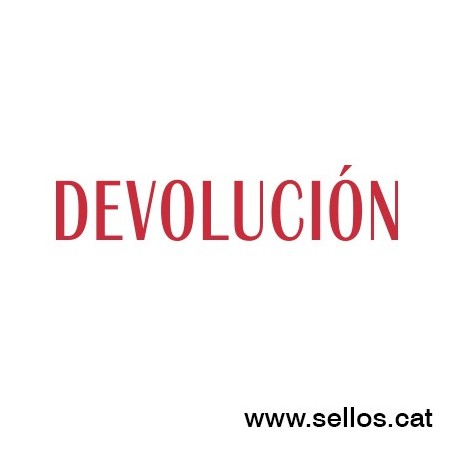 Formula Comercial TRODAT Devolució