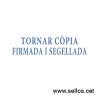 Formula Comercial TRODAT Tornar còpia firmada i segellada