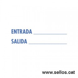 Formula Comercial TRODAT Entrada/Salida