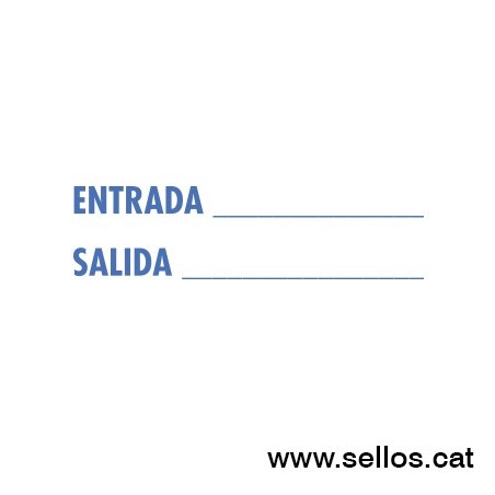Formula Comercial TRODAT Entrada/Sortida
