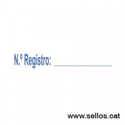 Formula Comercial TRODAT Nº Registro