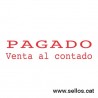 Formula Comercial TRODAT Pagat venda al Comptat