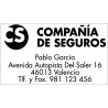 Trodat 5203 Professional 4.0, de 49 x 28 mm. marcado con tinta negra