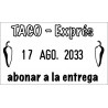 Trodat 5430 Professional 4.0, de 41 x 24 mm. marcada en tinta negra