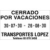 Doble datador Trodat 5466/PL Professional 4.0, de 56 x 33 mm. marcada en tinta negra