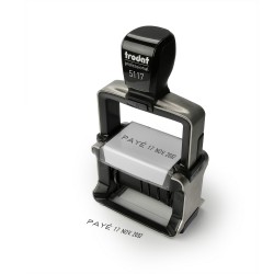 Formulari comercial datador Trodat 5117 Professional 4.0, amb 12 textes estàndar