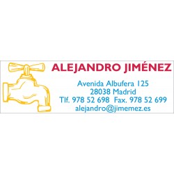 Trodat Printy 4925 placa de 82 x 25 mm. marcada en MCI