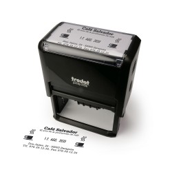 Fechador Trodat Printy 4726 placa de 75 x 38 mm.
