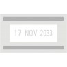 Datador Trodat Printy 4750 amb placa de 41 x 24 mm. fins a 2 línies