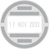 Datador Trodat Printy 46130 amb placa de 30 mm. de diàmetre