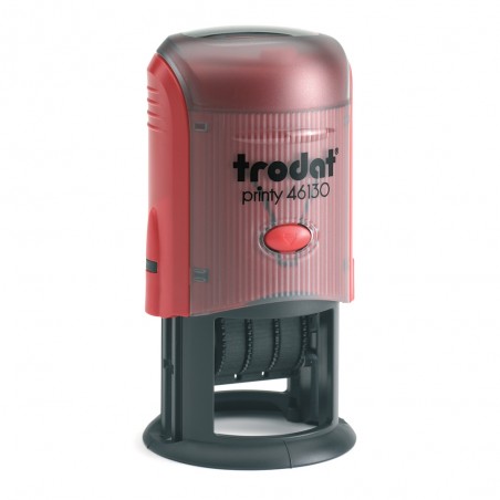 Fechador Trodat Printy 46130 con placa de 30 mm. de diámetro