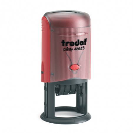 Fechador Trodat Printy 46145 con placa de 45 mm. de diámetro