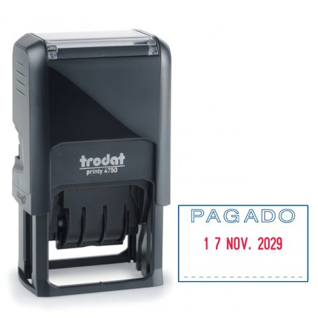 Fechador Trodat Printy 4750/L2 fórmula comercial