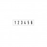 Numerador Trodat Printy 4836 de 6 xifres (sense placa) de 3,8 mm.