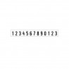 Numerador Trodat Printy 48313 de 13 cifras (sin placa) de 4 mm.