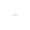 Numerador Trodat 1534, 4 bandes de 3 mm.