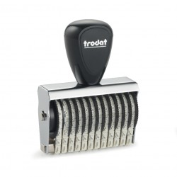 Numerador Trodat 15312, 12 bandas de 3 mm.