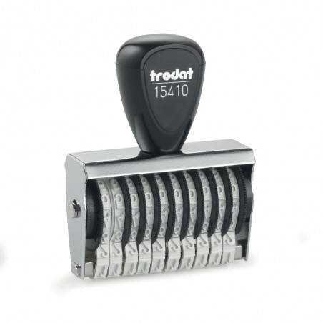 Numerador Trodat 15410, 10 bandes de 4 mm.