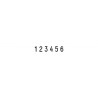 Numerador Trodat 1556, 6 bandes de 5 mm.