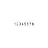 Numerador Trodat 1558, 8 bandes de 5 mm.