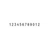Numerador Trodat 15512, 12 bandes de 5 mm.