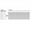 Numerador Trodat 15514, 14 bandes de 5 mm. caràcters especials