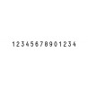 Numerador Trodat 15514, 14 bandes de 5 mm.