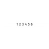 Numerador Trodat 1576, 6 bandes de 7 mm.