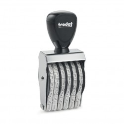 Numerador Trodat 1596, 6 bandes de 9 mm.