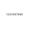 Numerador Trodat 15910, 10 bandas de 9 mm.