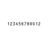Numerador Trodat 15912, 12 bandes de 9 mm.