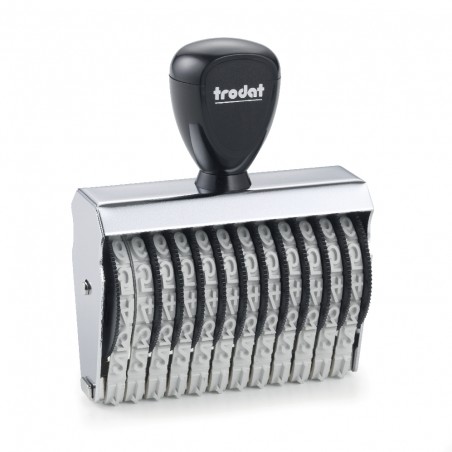 Numerador Trodat 15912, 12 bandas de 9 mm.
