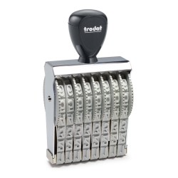 Numerador Trodat 15128, 8 bandas de 12 mm.