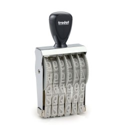 Numerador Trodat 15156, 6 bandes de 15 mm.