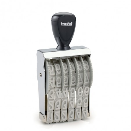 Numerador Trodat 15156, 6 bandes de 15 mm.
