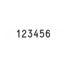 Numerador Trodat 15186, 6 bandes de 18 mm.