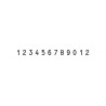 Numerador Image F15712, 12 bandes de 7 mm.