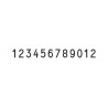 Numerador Image F151212, 12 bandas de 12 mm.