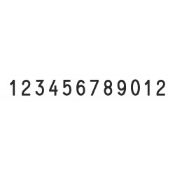 Numerador Image F151512, 12 bandes de 15 mm.
