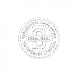 Segell en sec Trodat Ideal de 45 mm de diàmetre