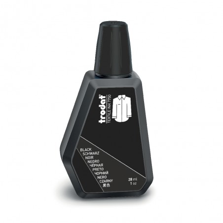 Tinta textil TRODAT ref. 7750 de 28 cc. color negro